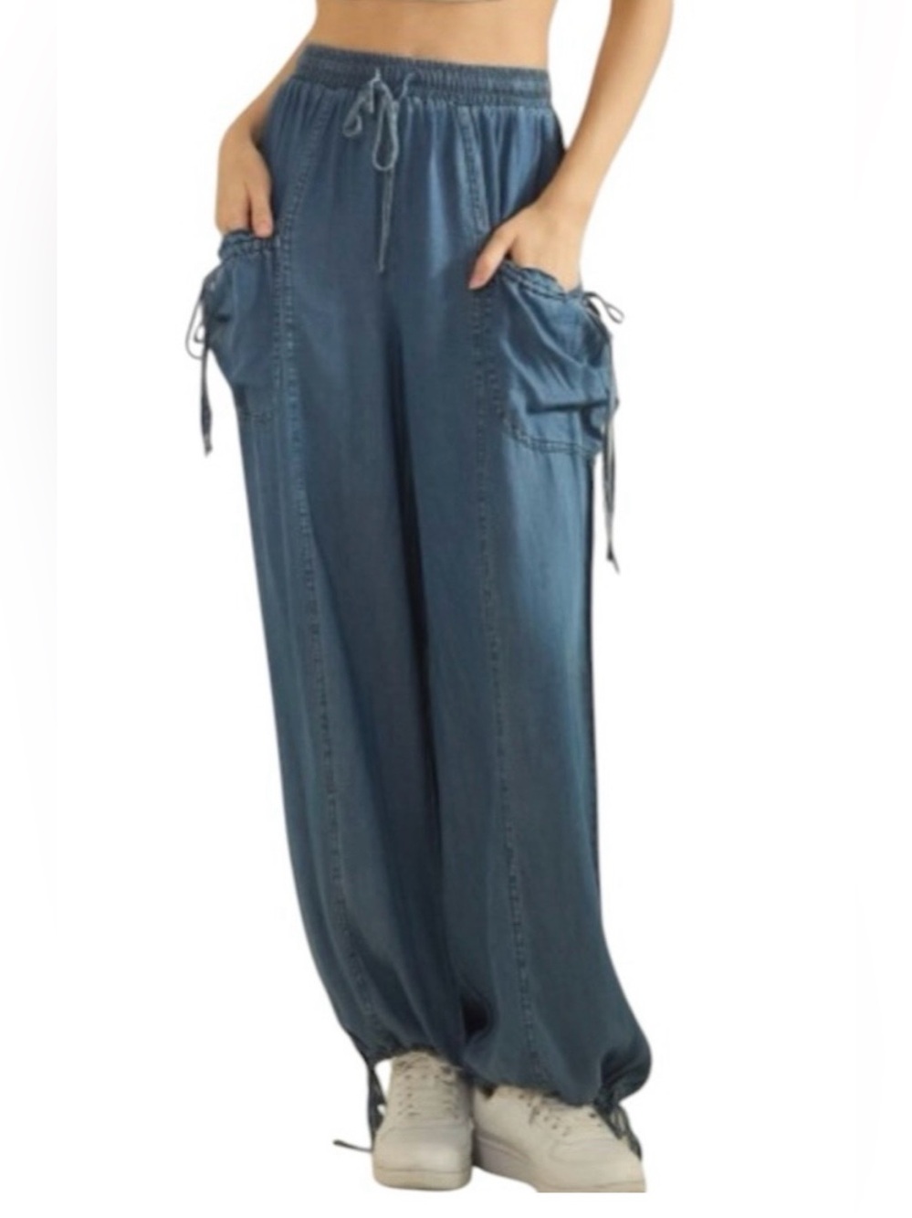 NWT Sage & Fig Denim Pants. Size Large